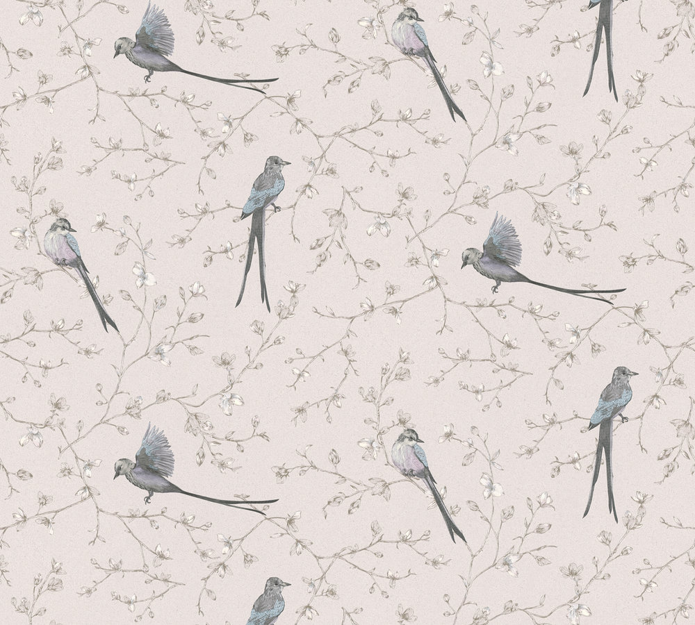 АS Creation Birds мотив / 38222-3 / 6 / 10,05*1,06 / Винил на Флизелине