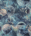 OVK Design Космос мотив / 10841-04 / 6 / 10,05*1,06 / Винил на Флизелине