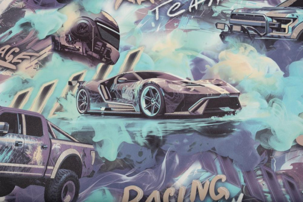 Palitra home Racing Team / Гонки мотив / 72349-67 / 8 / 10,05*1,06 / Винил на Флизелине